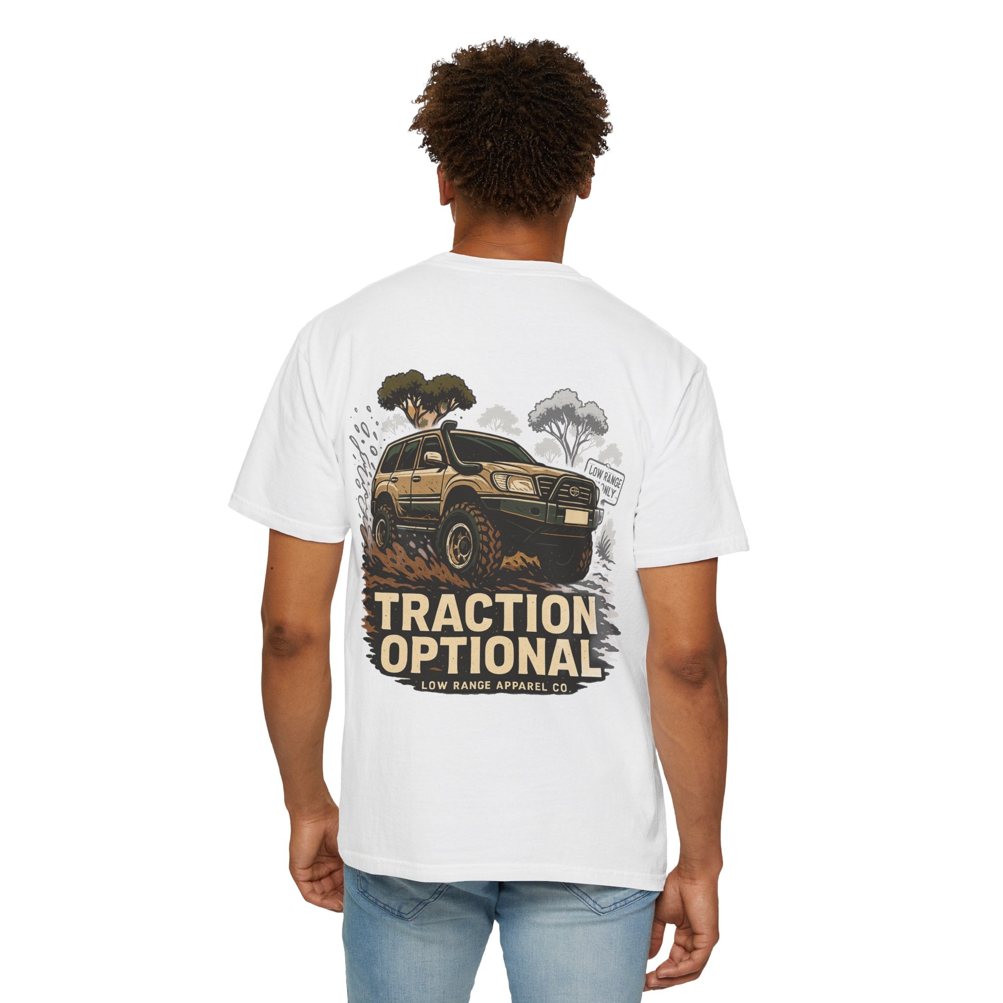 Traction Optional Unisex T-Shirt | Low Range Apparel Co.