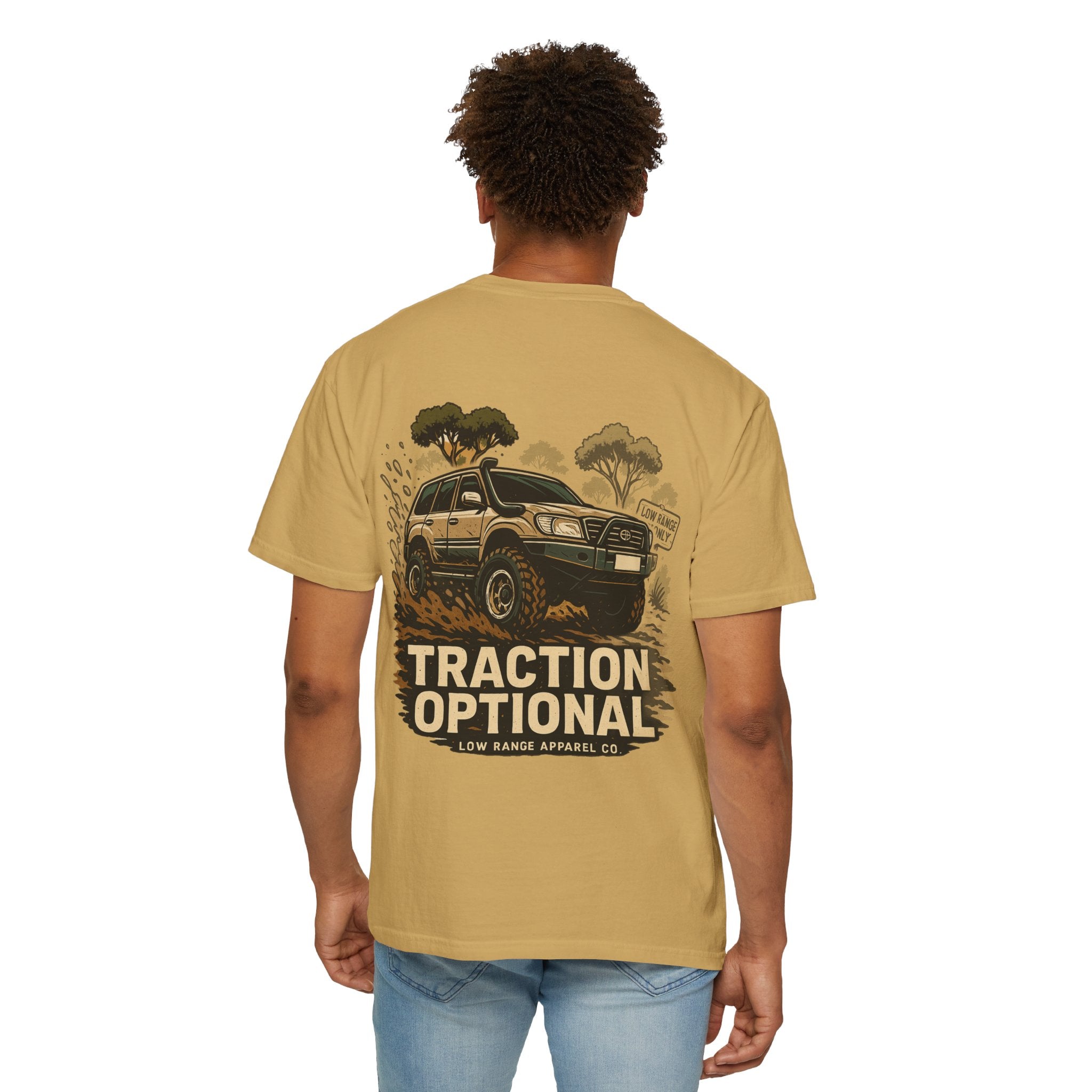 Traction Optional Unisex T-Shirt | Low Range Apparel Co.