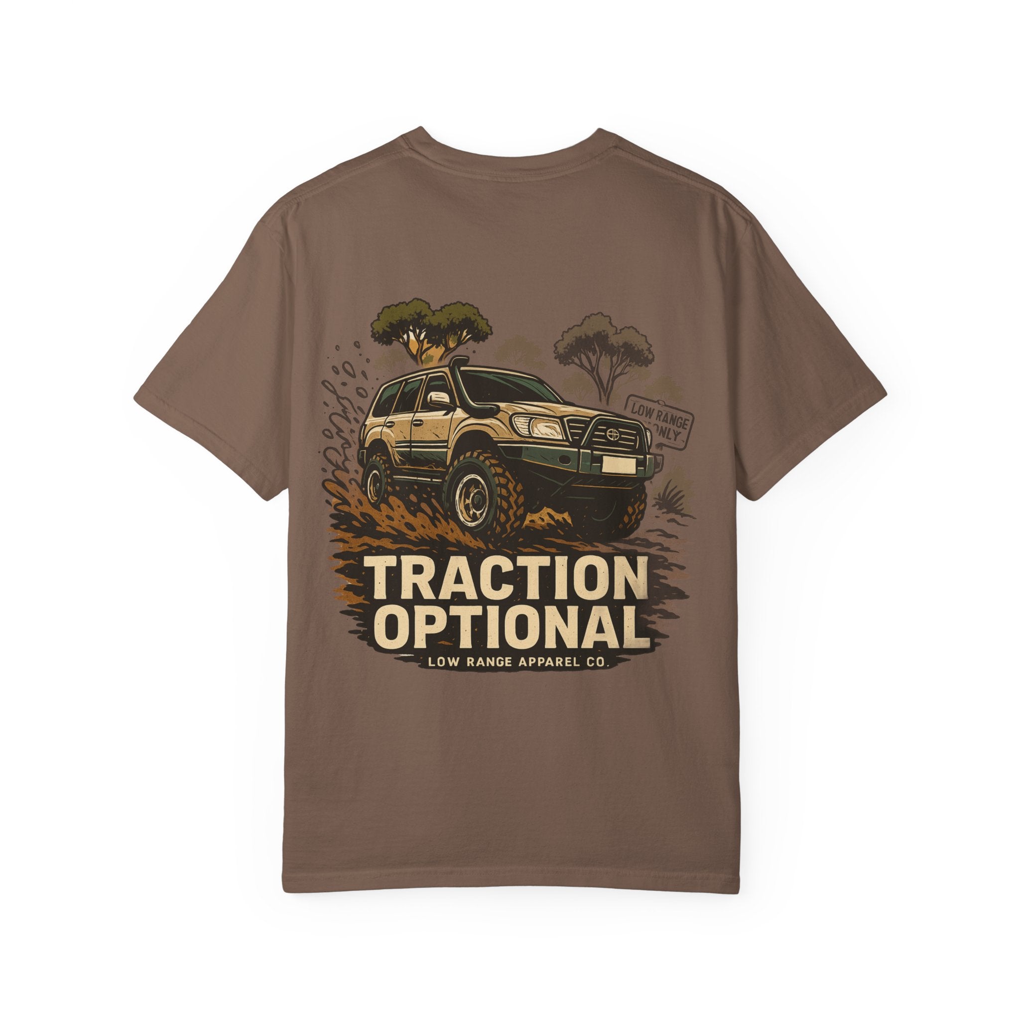 Traction Optional Unisex T-Shirt | Low Range Apparel Co.