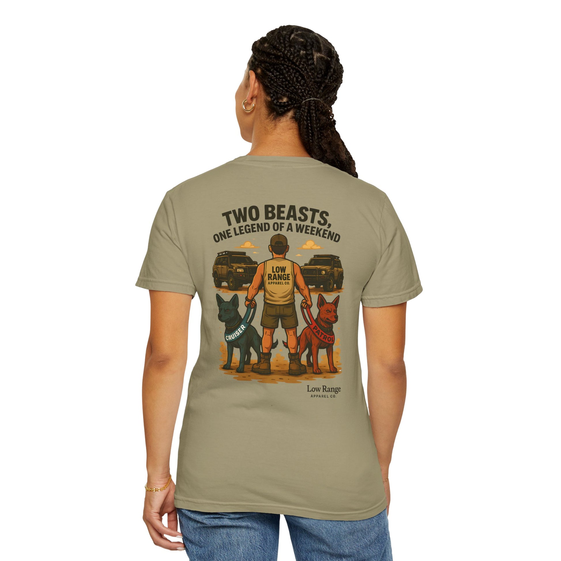 Two Beasts Unisex Tank Top | Low Range Apparel Co. - Low Range Apparel Co.