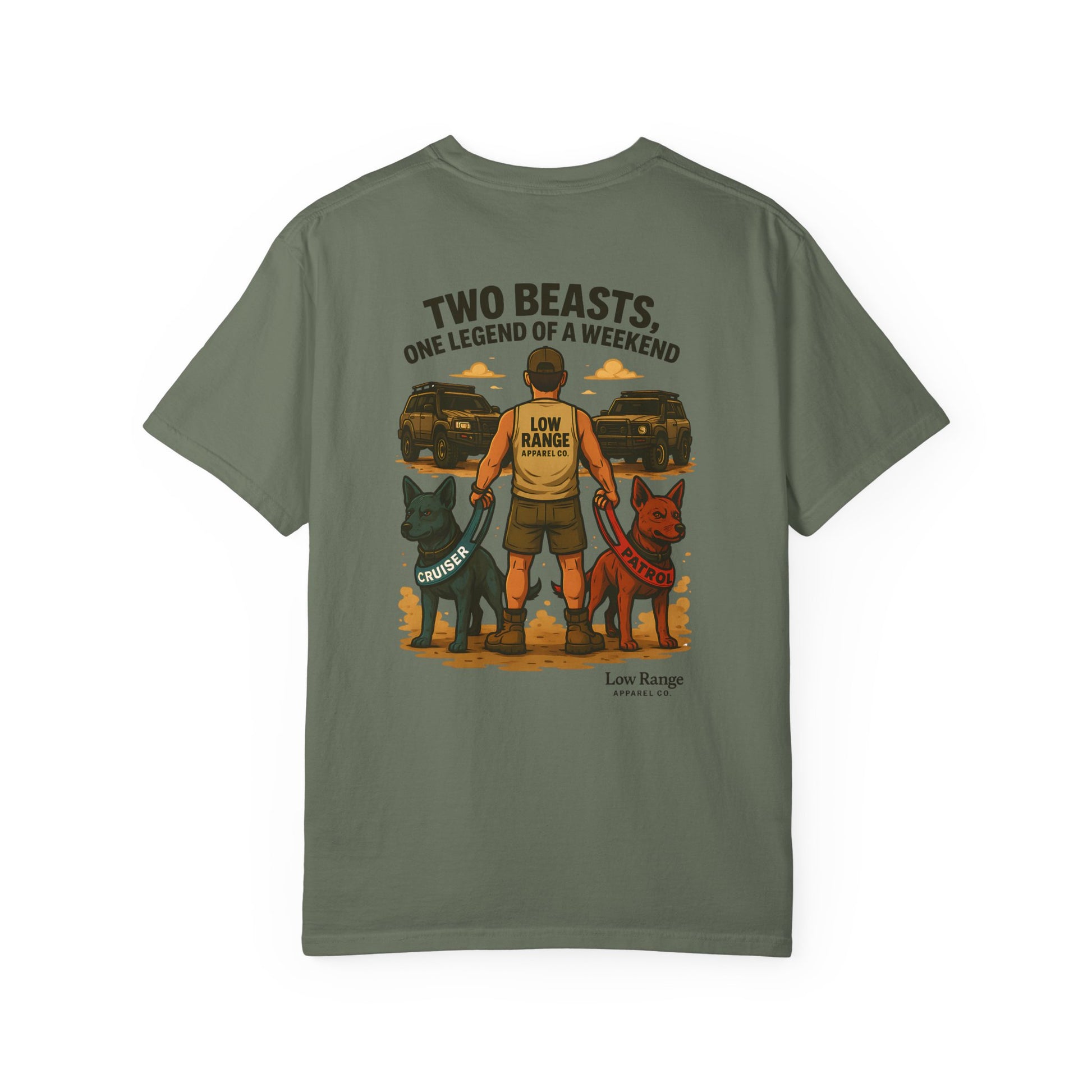 Two Beasts Unisex Tank Top | Low Range Apparel Co. - Low Range Apparel Co.