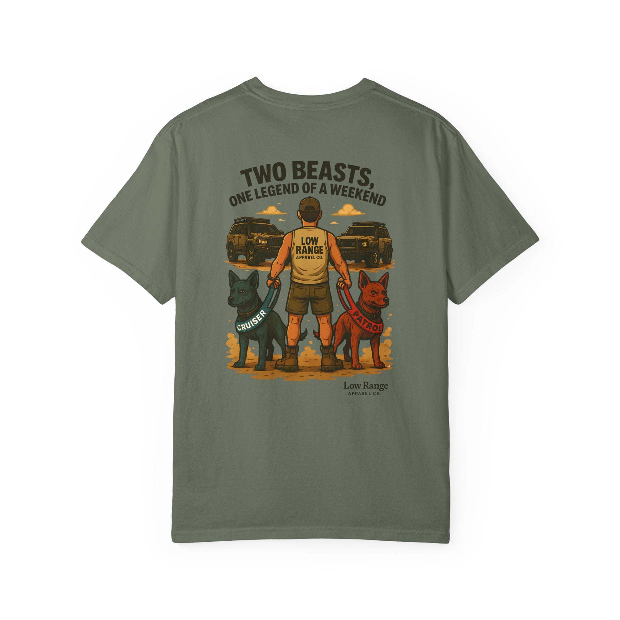 Two Beasts Unisex Tank Top | Low Range Apparel Co. - Low Range Apparel Co.