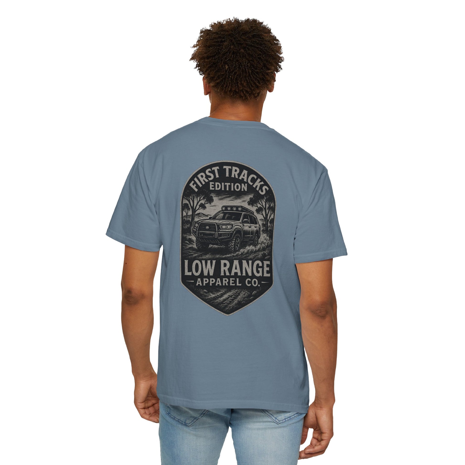 First Tracks Unisex T-Shirt | Low Range Apparel Co. - Low Range Apparel Co.