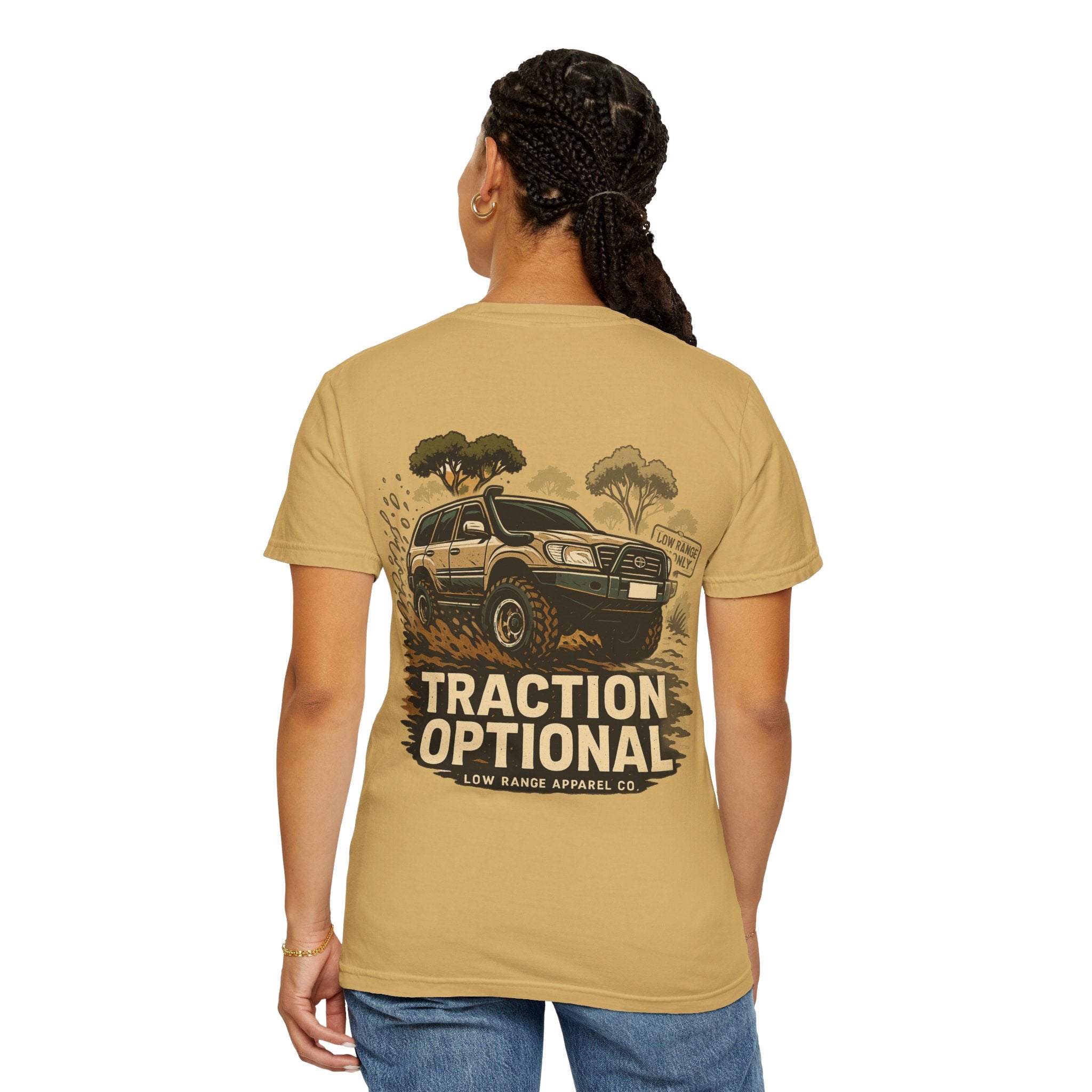 Traction Optional Unisex T-Shirt | Low Range Apparel Co.
