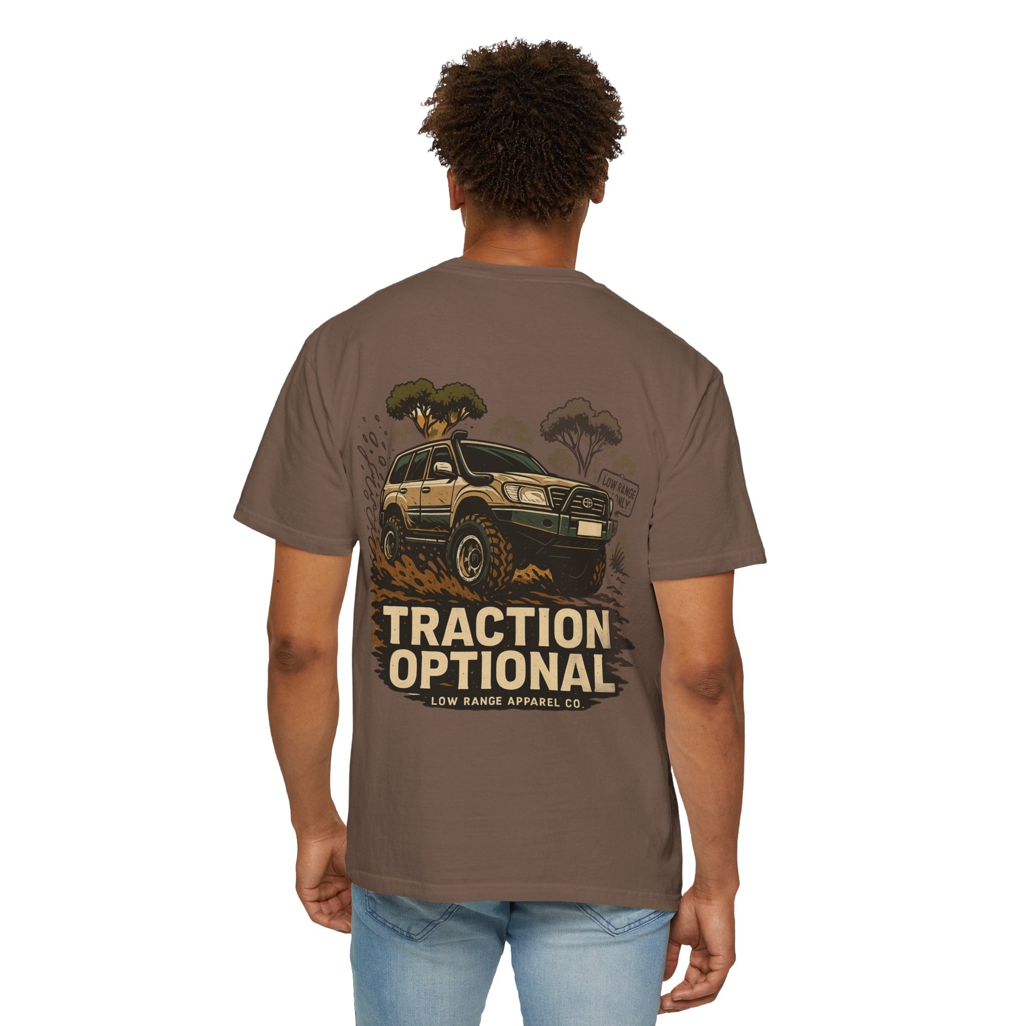 Traction Optional Unisex T-Shirt | Low Range Apparel Co.
