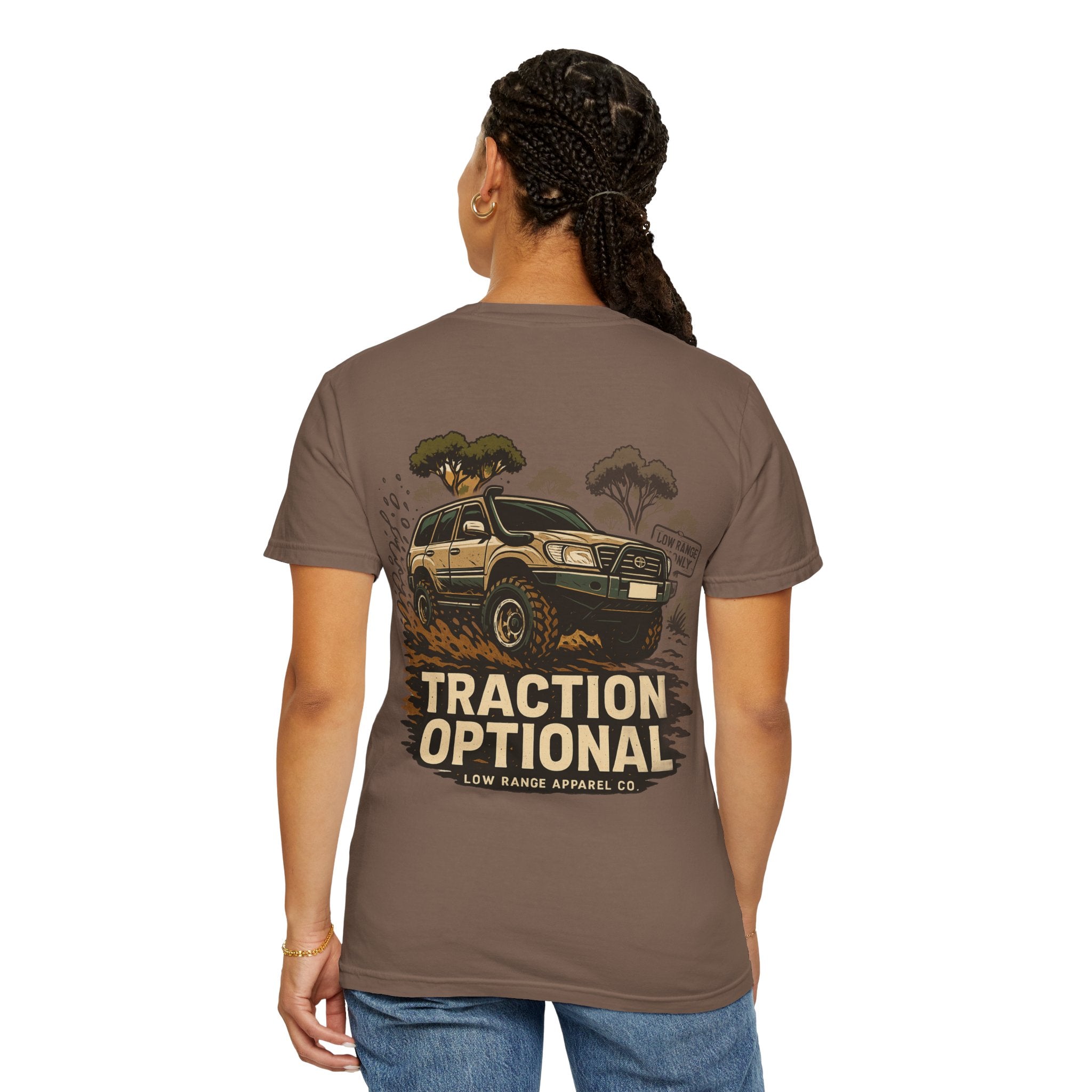 Traction Optional Unisex T-Shirt | Low Range Apparel Co.