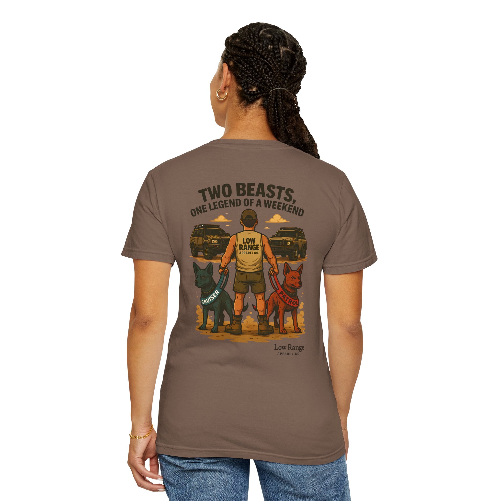 Two Beasts Unisex Tank Top | Low Range Apparel Co. - Low Range Apparel Co.