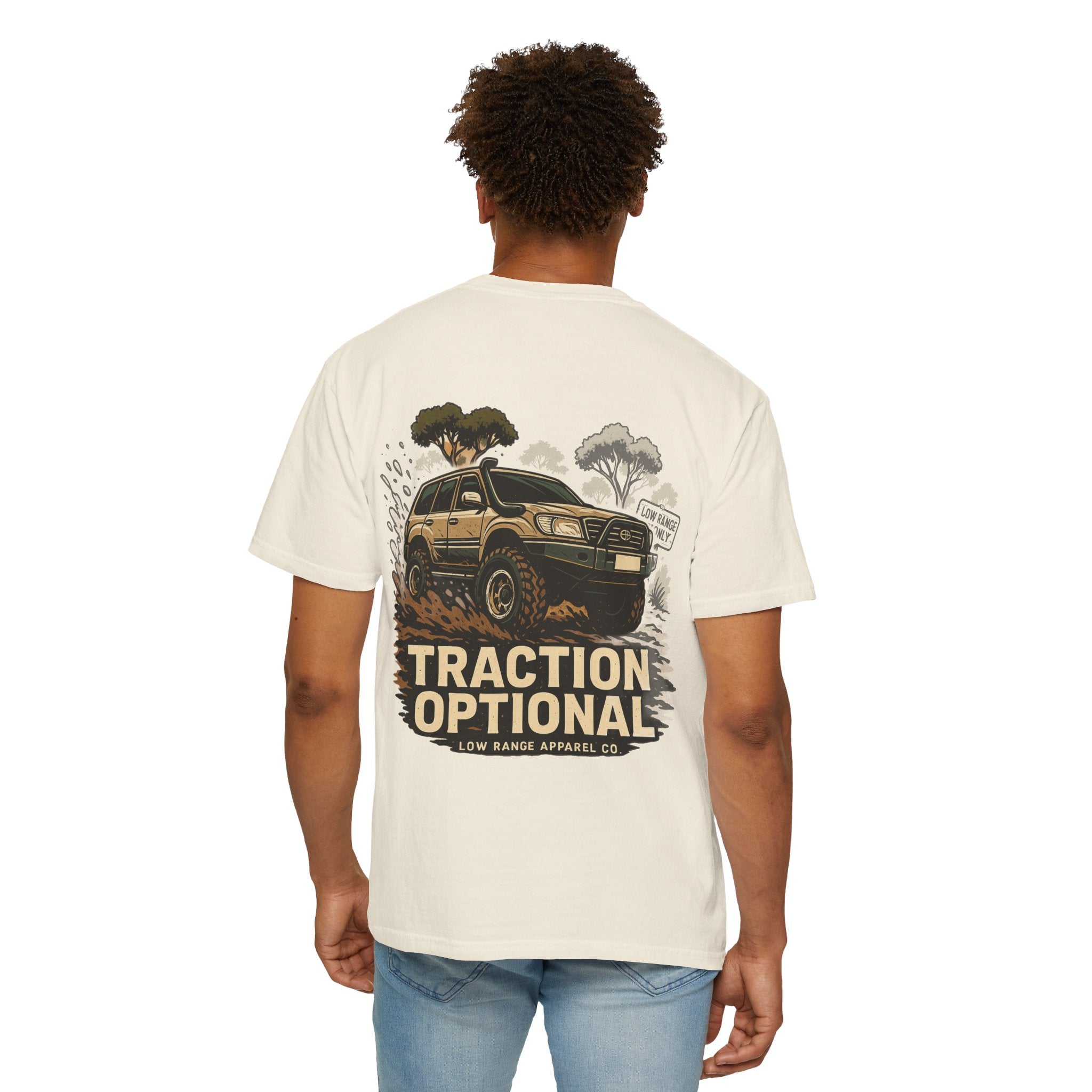 Traction Optional Unisex T-Shirt | Low Range Apparel Co.