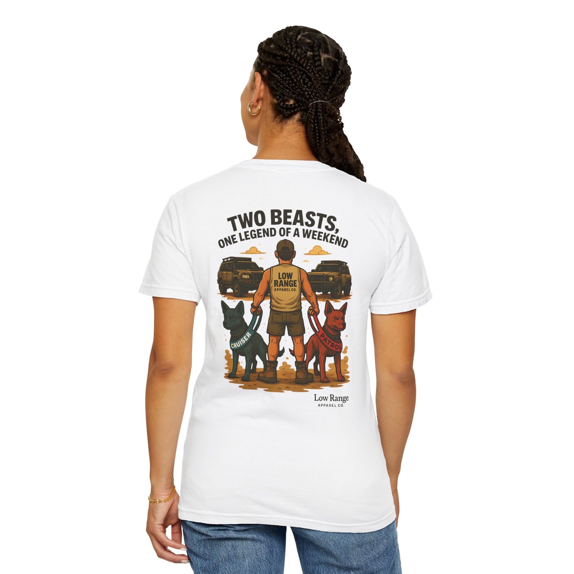 Two Beasts Unisex Tank Top | Low Range Apparel Co. - Low Range Apparel Co.