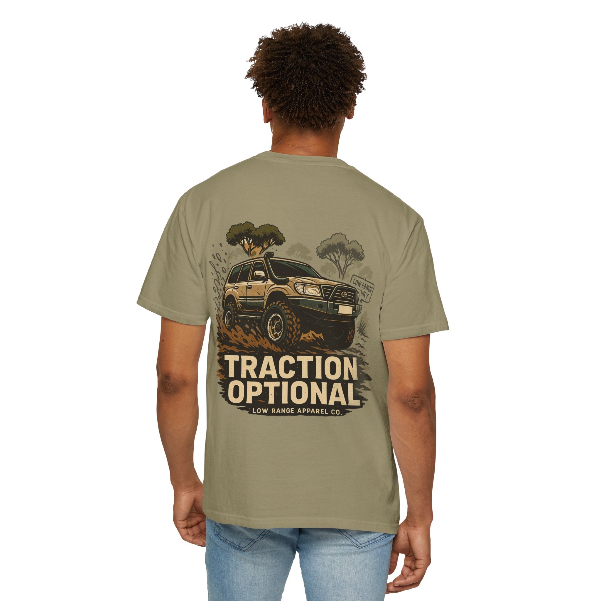 Traction Optional Unisex T-Shirt | Low Range Apparel Co.